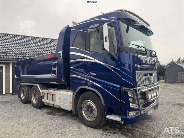 Tipper Volvo FH16 750 6x4 tipper truck. Heavily upgraded!