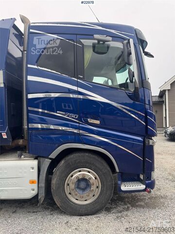 Tipper Volvo FH16 750 6x4 tipper truck. Heavily upgraded!