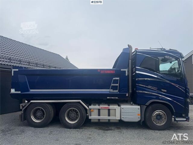 Tipper Volvo FH16 750 6x4 tipper truck. Heavily upgraded!