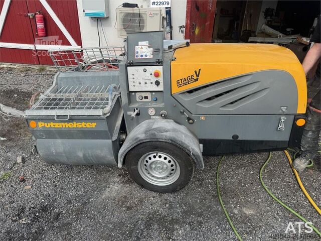 Putzmeister SP11 LMR mørtelpumpe Putzmeister SP11 LMR grout pump