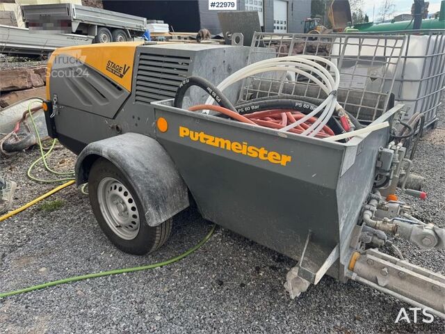 Putzmeister SP11 LMR mørtelpumpe Putzmeister SP11 LMR grout pump