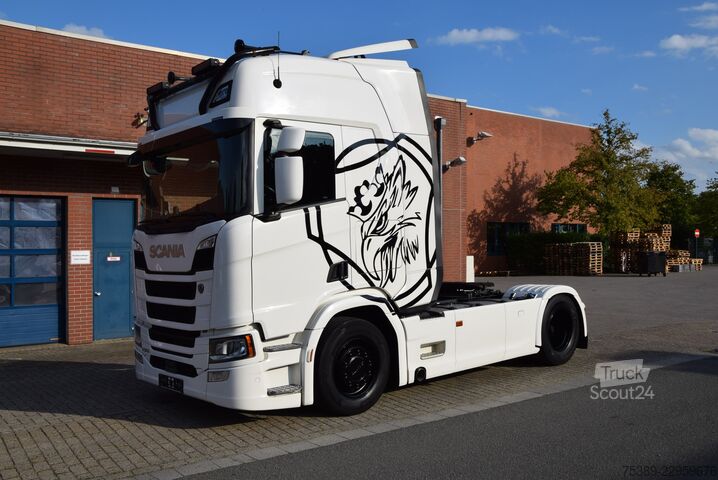 Τυπική μονάδα τράκτορα Scania R500 Highline Retarder Navi Leder ACC