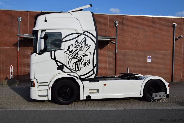 Τυπική μονάδα τράκτορα Scania R500 Highline Retarder Navi Leder ACC
