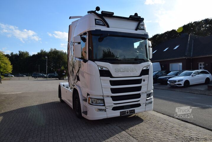 Τυπική μονάδα τράκτορα Scania R500 Highline Retarder Navi Leder ACC