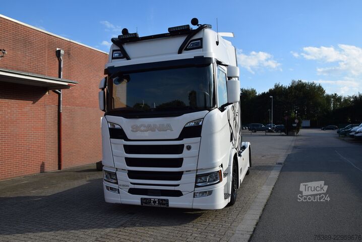 Τυπική μονάδα τράκτορα Scania R500 Highline Retarder Navi Leder ACC