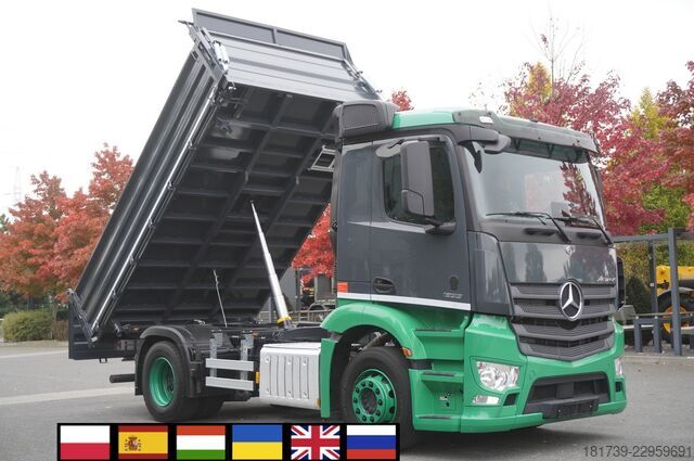 Τρίπλευρη ανατρεπόμενη καρότσα Mercedes-Benz Actros 1835 / 90 tho. km!!! / NEW 3-way
