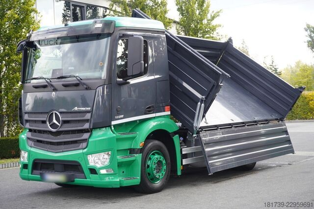 Τρίπλευρη ανατρεπόμενη καρότσα Mercedes-Benz Actros 1835 / 90 tho. km!!! / NEW 3-way