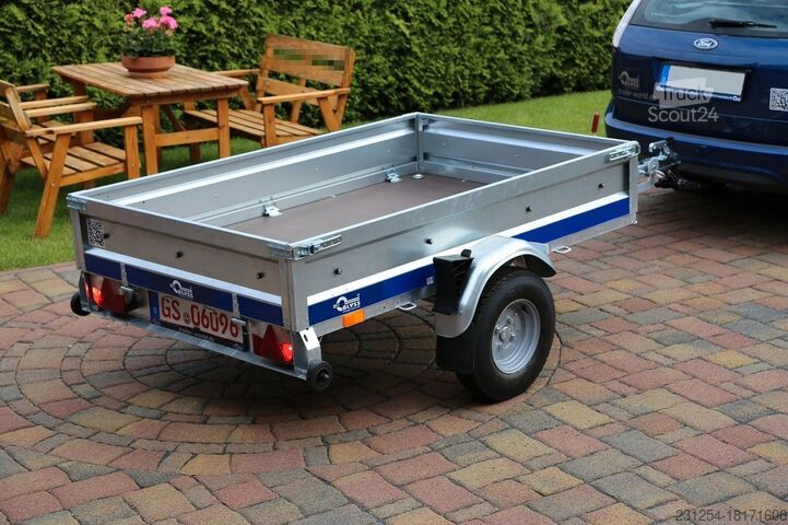 Rimorchio per auto BLYSS Transformer Klappanhänger 183x118x29cm 750kgGG