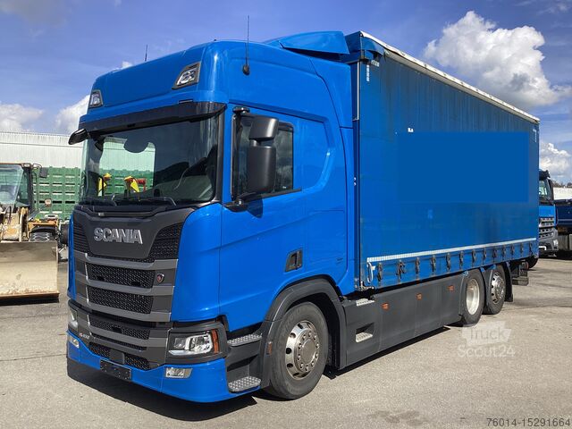 Used Scania Trucks With Flatbed u0026 Tarpaulin for sale on TruckScout24.com 🏷️