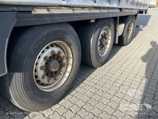 Atvira puspriekabė su tentu Krone Curtainsider Standard Staplerhalterung