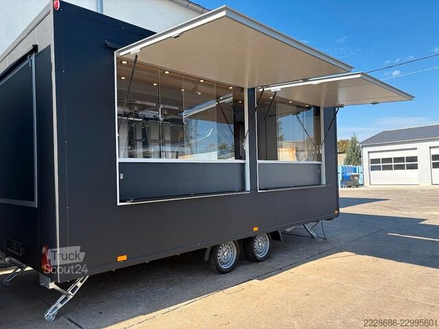 Säljtrailer, OMEDELBART TILLGÄNGLIG Dönerwagen, Imbissanhänger mit Finanzierung