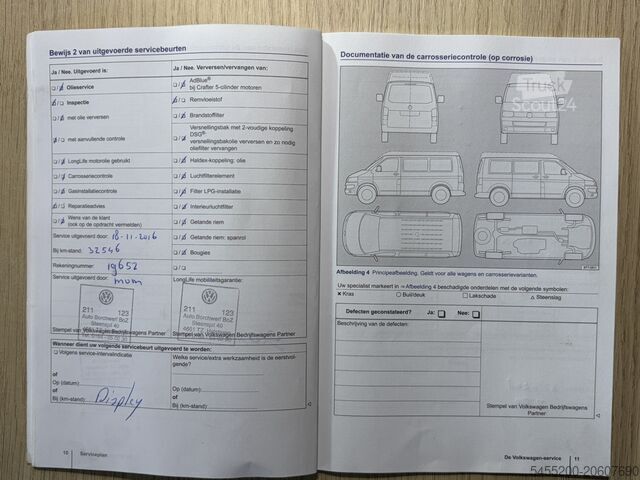Personenbus VW Transporter Kombi 2.0 TDI DSG Automaat L2H1 BPM...