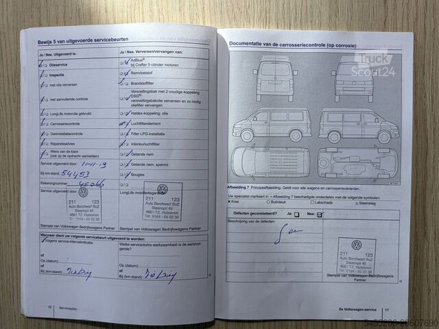 Personenbus VW Transporter Kombi 2.0 TDI DSG Automaat L2H1 BPM...