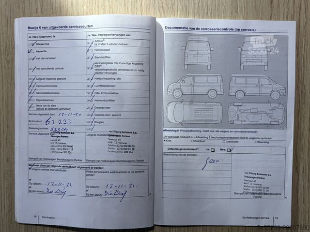 Personenbus VW Transporter Kombi 2.0 TDI DSG Automaat L2H1 BPM...