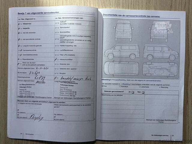 Personenbus VW Transporter Kombi 2.0 TDI DSG Automaat L2H1 BPM...