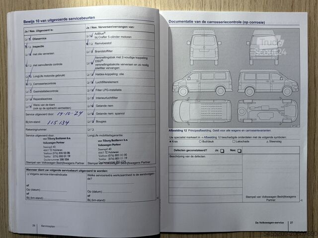 Personenbus VW Transporter Kombi 2.0 TDI DSG Automaat L2H1 BPM...