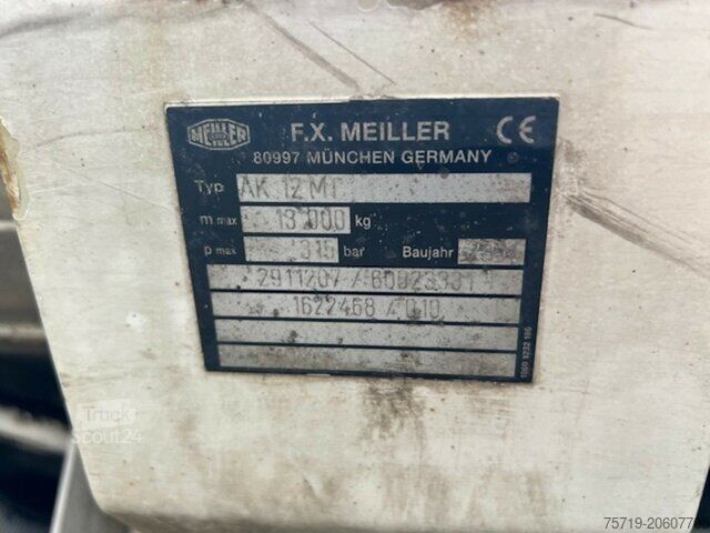 Absetzkipper LKW MAN TGM 18.340 4x2 TGM Meiller AK