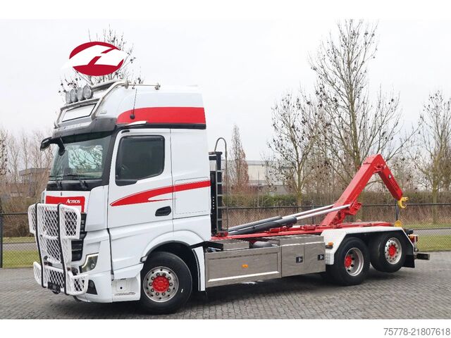 Sistema a braccio con gancio Mercedes-Benz Actros 2563 | 6X2 | MULTILIFT HOOK | RETARDER |...