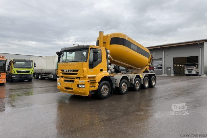 Special purpose truck Iveco 410T50-5 Trakker Moser 20m³ / Swiss-Vehicle