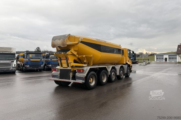 Camion à usage spécial Iveco 410T50-5 Trakker Moser 20m³ / Swiss-Vehicle