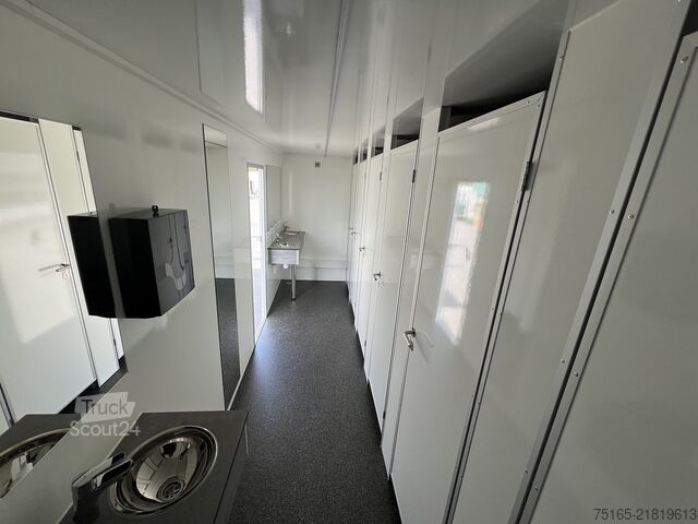 Toaletný príves Rosemeier EW TA-NO 6 Damen, 1 Herren + 6 Urinale Toilettenanhänger