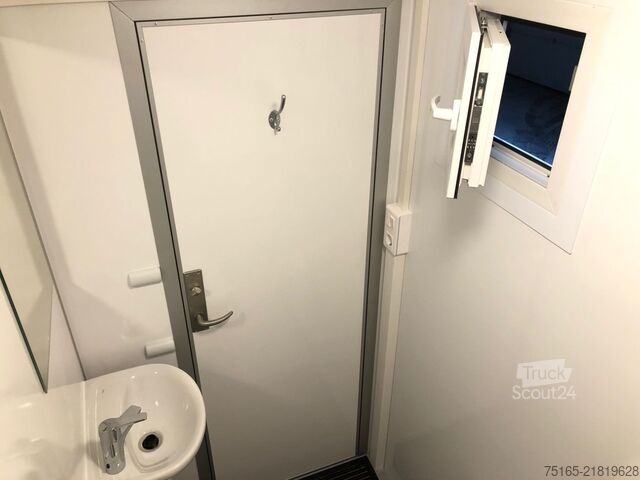 Toilettenwagen Rosemeier EW TA-NO 1 Damen, 1 Herren + 1 Urinal Toilettenanhänger