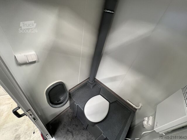 Tuvalet römorku Rosemeier VE Baustellentoilette Comfort TUA Toilettenanhänger