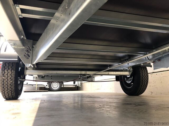 Boxtrailer Vezeko TK B 15.35 SP Flügeltüren Kofferanhänger