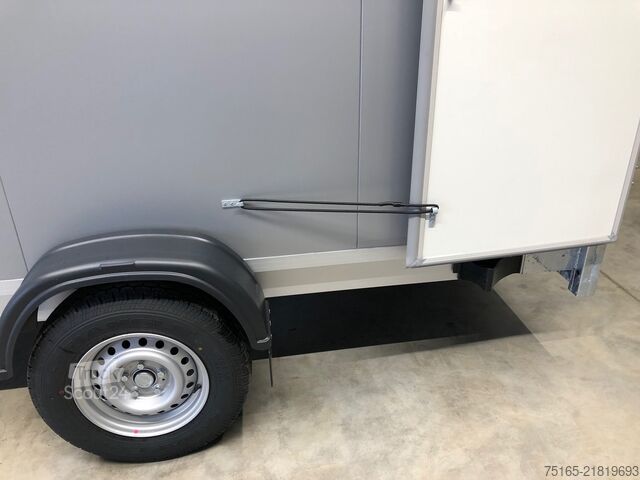 Boxtrailer Vezeko TK B 15.35 SP Flügeltüren Kofferanhänger