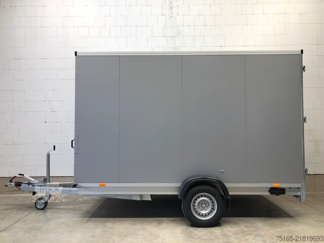 Boxtrailer Vezeko TK B 15.35 SP Flügeltüren Kofferanhänger