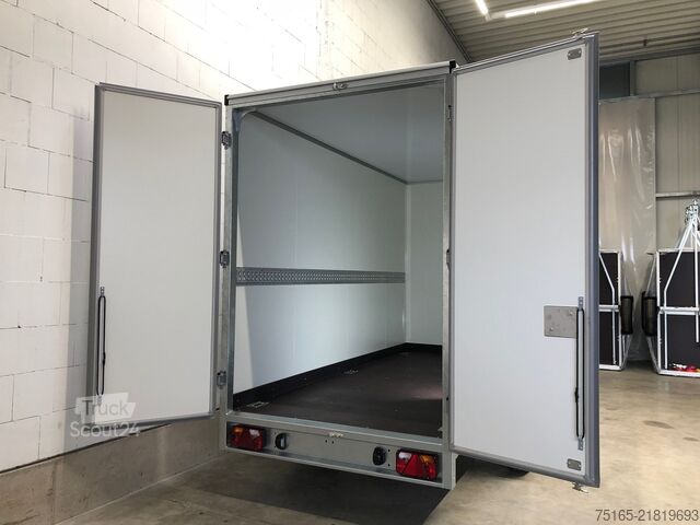 Boxtrailer Vezeko TK B 15.35 SP Flügeltüren Kofferanhänger