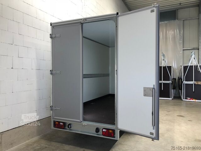 Boxtrailer Vezeko TK B 15.35 SP Flügeltüren Kofferanhänger