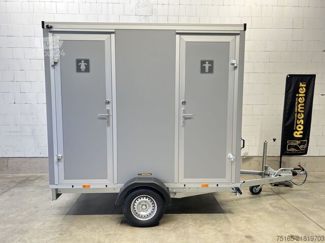 тоалетна каравана Rosemeier VE 1 Damen, 1 Herren, U SILVER Toilettenanhänger