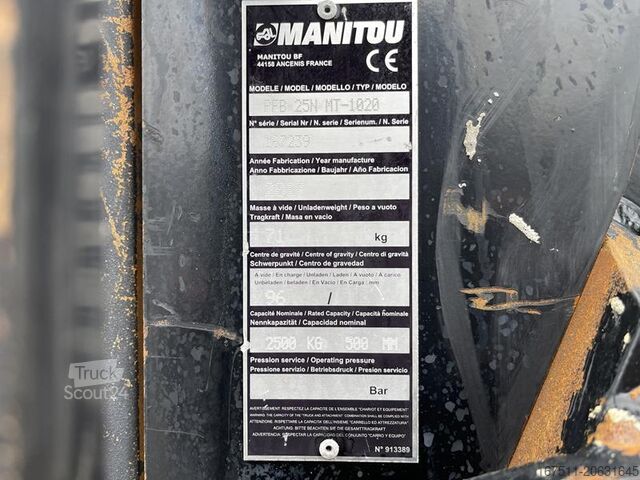 Teleskopiskais iekrāvējs Manitou MT 625 H EASY