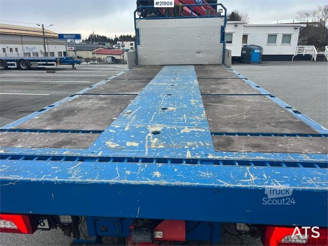 Автокран Scania R580 8x2 crane truck w/ 95t/m hmf crane, jib, winc