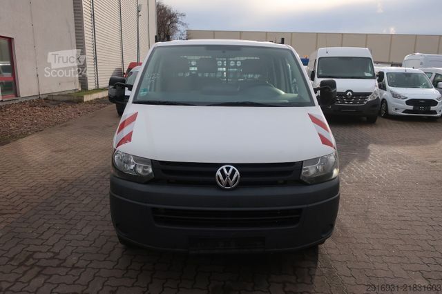Dubă pick-up VOLKSWAGEN T5 Transporter Pritsche Doppelkabine AHK 1 Hand