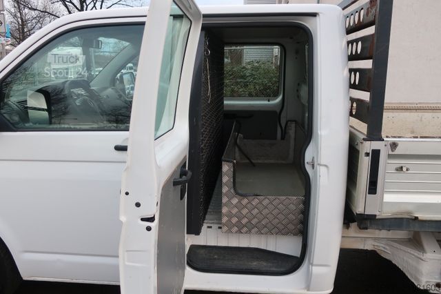 Dubă pick-up VOLKSWAGEN T5 Transporter Pritsche Doppelkabine AHK 1 Hand