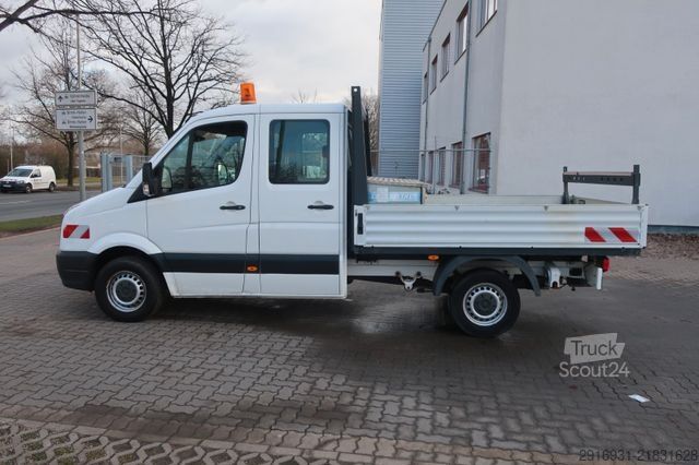 Furgonetka pick-up VOLKSWAGEN Crafter Pritsche 35 mittel L2 Doka/Klima/Nr. 230