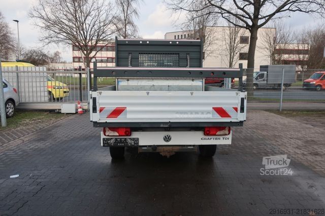 Furgonetka pick-up VOLKSWAGEN Crafter Pritsche 35 mittel L2 Doka/Klima/Nr. 230