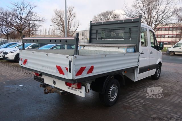 Furgonetka pick-up VOLKSWAGEN Crafter Pritsche 35 mittel L2 Doka/Klima/Nr. 230