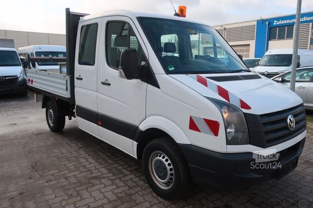 Furgonetka pick-up VOLKSWAGEN Crafter Pritsche 35 mittel L2 Doka/Klima/Nr. 230