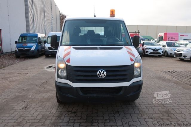 Furgonetka pick-up VOLKSWAGEN Crafter Pritsche 35 mittel L2 Doka/Klima/Nr. 230
