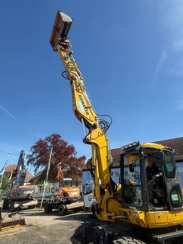 Τροχοφόρος εκσκαφέας KOMATSU PW 98 MR-10 / gepflegt / 1600 Bh / inkl. GRL+TL