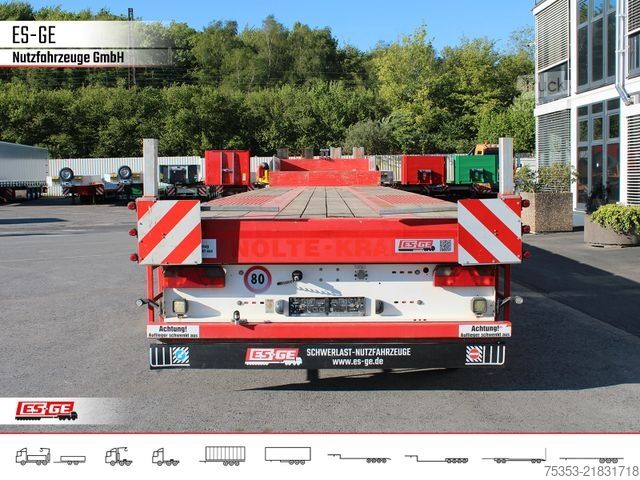 Remorque surbaissée ES-GE 6-Achs-Satteltieflader - hydr. gelenkt
