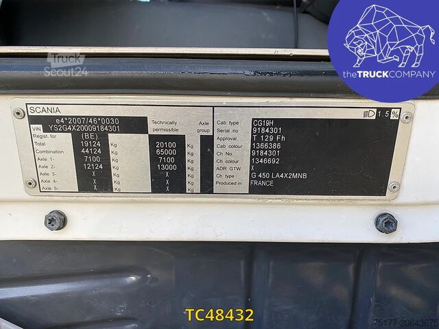 MTS standard Scania G 450