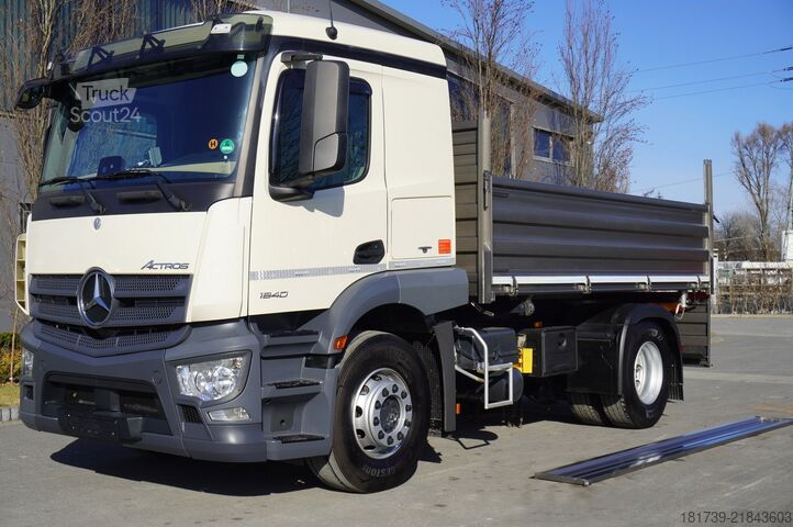 Billenő felépítmény Mercedes-Benz Actros 1840 / New 3-side tipper 10 EPAL