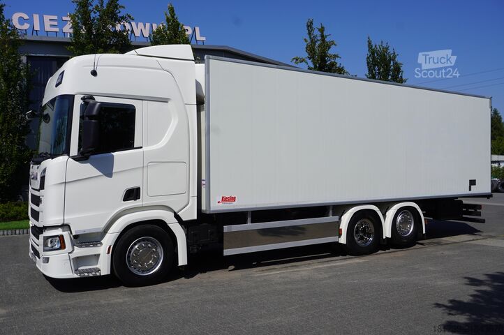 Hladilni tovornjak SCANIA R500 Hook-Up Refrigerated Truck KIESLING