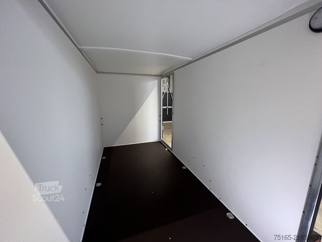Koffer aanhanger Böckmann KT 3015/15 M F Tür TKL Stützen Kofferanhänger