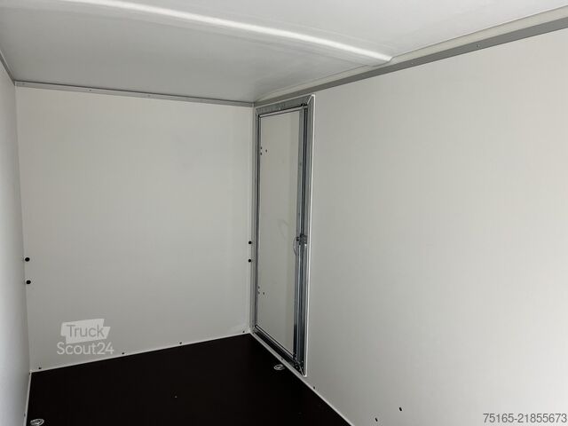 Koffer aanhanger Böckmann KT 3015/15 M F Tür TKL Stützen Kofferanhänger
