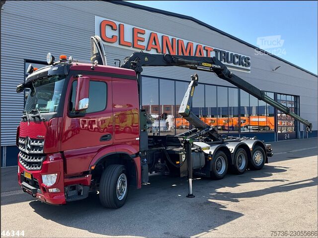  Mercedes-Benz Arocs 3253 Euro 6 8x4 Palfinger 17 Tonmeter Z-k...